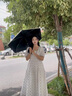 颯望德國(guó)遮陽(yáng)晴雨傘五折防曬防紫外線太陽(yáng)傘迷你便攜小巧折疊傘遮 茶米【寶思捷黑膠遮陽(yáng)傘】UPF50+ 曬單實(shí)拍圖