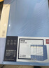 得力(deli)10只35mmA4加厚PP粘扣文件盒/檔案盒 試卷收納 財會用品  27035藍色 曬單實拍圖