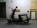 愛瑪電動摩托車輝騰72V32AH長續(xù)航130KM高顏值外賣家用舒適出行智能電動車 茶白 曬單實拍圖