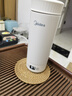 美的（Midea）便攜式電熱水杯 電熱水壺 保溫?zé)?350ml迷你便攜式旅行出差 智能恒溫加熱杯 316L不銹鋼無異味 0.35L 【精準(zhǔn)控溫】MK-DB35X22 曬單實(shí)拍圖