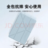 卡培登適用于蘋(píng)果iPad11英寸保護套 第11/10代A16芯片10.9英寸平板電腦保護殼休眠 y折筆槽白冰藍 曬單實(shí)拍圖