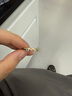 中國黃金（CHINA GOLD）純銀日照金山情侶對戒2025新款一對男七夕情人節禮物送女朋友老婆 925銀日照金山對戒【品牌禮盒】 曬單實(shí)拍圖