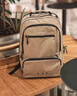 新秀麗（Samsonite）雙肩電腦包時(shí)尚休閑背包大容量出差通勤旅行包2025年新款NX4*002 卡其色|16英寸電腦倉|0.62Kg|27L大容量 曬單實(shí)拍圖