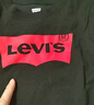 Levi's 李維斯童裝男童純棉短袖T恤夏季兒童針織舒適休閑上衣 正黑色 120 /60 【建議身高110-116cm】 曬單實(shí)拍圖