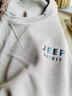 JEEP SPIRIT吉普衛衣男秋季重磅棉質(zhì)圓領(lǐng)男士外套戶(hù)外休閑運動(dòng)潮流長(cháng)袖T恤 曬單實(shí)拍圖