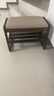 爰京實(shí)木換鞋凳入戶鞋架門口多層家用凳子鞋柜門口入戶柜 55cm胡桃色 曬單實(shí)拍圖
