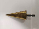捷立（GeeLii）寶塔鉆 金屬開(kāi)孔擴孔打孔器  直槽鍍鈦階梯鉆頭4-20mm 14259 曬單實(shí)拍圖