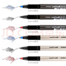 uni三菱 uni-ball UB-177黑色中性筆高顏值0.7mm黑筆簽字筆商務(wù)直液式學(xué)生考試水筆水性筆套裝 12支 曬單實(shí)拍圖
