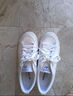adidas NIZZA PLATFORM厚底增高運動帆布鞋男女阿迪達(dá)斯三葉草   白   38.5 曬單實拍圖