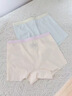 浪莎兒童內褲女童冰絲夏季7A級抗菌A類(lèi)平角褲涼感透氣中大童四角短褲 淺藍/本白/淺黃/粉色 150 【建議體重65斤-75斤】 曬單實(shí)拍圖
