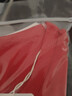 紅豆內衣男棉莫圓領(lǐng)秋衣秋褲男薄款百搭打底保暖內衣【紅色本命年】 曬單實(shí)拍圖