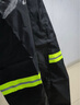 樂(lè)優(yōu)佰易 成人長(zhǎng)款連體雨衣帶帽檐安保戶(hù)外工地安全反光雨衣 曬單實(shí)拍圖