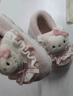 百慕傾臣HelloKitty貓棉拖鞋女士冬季包跟2024新款毛絨防滑月子鞋棉鞋女款 玉桂狗【包根更保暖】 38-39 適合37-38 曬單實(shí)拍圖