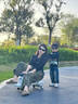 ANGI BABY兒童扭扭車(chē)1-3-6歲溜溜車(chē)防側翻兒童搖搖車(chē)可坐大人帶推桿扭扭車(chē) 云母灰 【音樂(lè )燈光+閃光輪+可調節隱藏式推把】 嬰兒玩具車(chē)滑行車(chē)生日周歲禮物扭扭車(chē)帶儲物箱 曬單實(shí)拍圖
