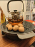 摩飛電器圍爐煮茶器 全玻璃0膠水養(yǎng)生壺 電陶爐煮茶爐多功能泡茶蒸茶器不挑器具燒水壺電熱水壺 MR6083 深空灰 0.65L 曬單實拍圖