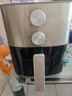美的（Midea）免翻面空氣炸鍋炎烤雙熱源 可視大視窗 實(shí)用大容量6.5L 經(jīng)典旋鈕家用小家電 蒸烤一體機 KZE6559 曬單實(shí)拍圖