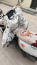 臺鈴72V長(cháng)續航電動(dòng)摩托車(chē)石墨烯電池電摩大功率代步電瓶車(chē)踏板電動(dòng)車(chē) 星耀白+智能APP+7221石墨烯電池 曬單實(shí)拍圖