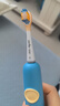 usmile笑容加兒童電動牙刷 聲波震動 180天續(xù)航 A10藍(lán) 3-6-12歲 學(xué)生禮物 生日禮物 兒童節(jié)禮物 曬單實拍圖