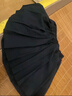 羅蒙女童裙子兒童百褶裙半身裙校園服大童小學(xué)生學(xué)院風(fēng)短裙 藏青色160 曬單實(shí)拍圖