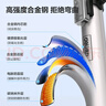 得力騎行打氣筒 高壓打氣筒自行車(chē)摩托電動(dòng)車(chē)籃球充氣泵英美法嘴通用 曬單實(shí)拍圖