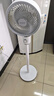 艾美特（AIRMATE）【小暴風(fēng)】空氣循環(huán)扇大風(fēng)量搖頭電風(fēng)扇家用臺(tái)式落地扇升級(jí)加高換氣輕音柔風(fēng)小風(fēng)扇 FA18-X115 曬單實(shí)拍圖