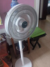 夏普（SHARP)空氣循環(huán)扇輕音電風(fēng)扇家用落地扇遙控臺立式升降臥室大風(fēng)力電風(fēng)扇 素雅白 曬單實(shí)拍圖