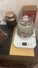 FUNORK全自動(dòng)上水電熱燒水壺玻璃燒水器茶臺專(zhuān)用一體茶桌茶幾保溫泡茶具抽水電茶爐 RY-D1白色1L 曬單實(shí)拍圖