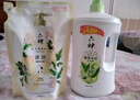 六神清涼爽膚沐浴露加量裝1.5KG（綠茶+甘草）去除黏膩汗味  易沖凈 曬單實(shí)拍圖