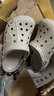 卡駱馳（CROCS）洞洞鞋貝雅男鞋女鞋輕便耐磨一腳蹬拖鞋休閑鞋|10126 卵石色-2V3 36 /37(220mm) 曬單實拍圖