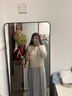 優(yōu)衣庫童裝女童souffle yarn舒芙蕾開(kāi)衫長(cháng)袖毛衣外套新款478173 15 珊瑚紅色 160 曬單實(shí)拍圖