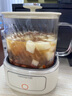九陽(yáng)（Joyoung）凈萃養生壺迷你家用全玻璃煮茶器 輕音燉煮 1L辦公室0金屬0膠水恒溫燒水壺 WY103 曬單實(shí)拍圖