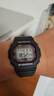卡西歐（CASIO）G-SHOCK系列經(jīng)典小方塊街頭時(shí)尚運動(dòng)防水防震方形手表男送禮推薦 小紅圈GW-M5610U-1太陽(yáng)能+電波 曬單實(shí)拍圖
