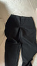 逸陽(yáng)九分小直筒褲女2025年秋季新款煙管西裝褲子十分 黑色-常規 28 曬單實(shí)拍圖