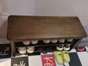 全品屋實(shí)木換鞋凳入戶(hù)門(mén)口高級感整裝家用長(cháng)條凳可坐鞋柜簡(jiǎn)約進(jìn)門(mén)鞋架子 【橡膠木材質(zhì)】雙層原木色60cm 整裝發(fā)貨-送貨上門(mén) 曬單實(shí)拍圖