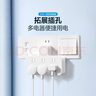 公牛品字形插頭一轉多插座拓展器插排拓展器轉換頭一轉三轉接頭插座轉換插頭 B9系列 一轉三/品字形/獨立開(kāi)關(guān)GN-98033 曬單實(shí)拍圖