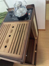 木馬人移動(dòng)茶桌家用小茶臺竹木茶車(chē)茶幾茶具套裝自動(dòng)燒水壺一體茶水柜 楠竹面板*65長(cháng)+煮茶電器 曬單實(shí)拍圖