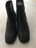 百麗優(yōu)雅時(shí)裝靴女24冬商場(chǎng)同款真皮短靴3LI40DD4 黑色-單里 36 曬單實(shí)拍圖