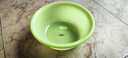 inomata 日本進(jìn)口洗臉盆洗漱盆廚房塑料水盆面盆小寶嬰兒洗屁股盆洗手盆 綠色 3.5L(26.5*10)CM 曬單實(shí)拍圖