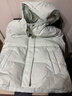 阿迪達斯 （adidas）550蓬通勤防風(fēng)保暖鴨絨羽絨服面包服女子冬季立領(lǐng) M碼 曬單實(shí)拍圖