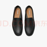 Bata樂(lè)福鞋男2025春商場(chǎng)通勤牛皮一腳蹬懶人鞋A8S64AM5 黑色 42 曬單實(shí)拍圖