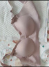 嫚熙（EMXEE）孕婦哺乳文胸內(nèi)衣喂養(yǎng)胸衣舒適上托聚攏懷孕期喂奶文胸女 蘭煙花 L 曬單實(shí)拍圖