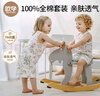 歐孕（OUYUN）嬰兒寶寶純棉分體運動(dòng)套裝夏薄款2025新款兒童背心短褲兩件套 飛馬之約 【7A抗菌全棉】 80 cm 【建議身高78-85cm】 曬單實(shí)拍圖