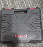 德力西（DELIXI）手電鉆鋰電動螺絲刀家用充電式起子電批電動工具箱套裝DLX-KC01A 曬單實拍圖