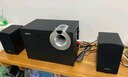 漫步者（EDIFIER） R206BT 多媒體藍牙音箱 電腦音響立體聲U盤(pán)播放2.1聲道低音炮 黑色 曬單實(shí)拍圖
