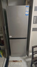 海爾（Haier）202升雙門兩門冰箱風(fēng)冷無霜三溫區(qū)獨立式小型黑金凈化抗菌凈味保鮮租房國家補貼BCD-202WGHC290S9 曬單實拍圖