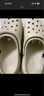 卡駱馳（crocs）經(jīng)典云朵Clog女沙灘洞洞鞋涼拖鞋206750 206750-2Y2  37  曬單實(shí)拍圖