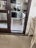 AOTGSSE愛(ài)蒂遜【免打孔】嬰兒童門(mén)欄樓梯安全護(hù)欄防狗寵物隔離門(mén)欄桿圍欄 門(mén)寬：73-76cm+延長(zhǎng)件+加固槽 曬單實(shí)拍圖