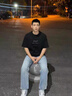 GENIOLAMODE森馬集團(tuán)牛仔褲男垂墜直筒男士長褲寬松休閑百搭時尚褲子 曬單實(shí)拍圖
