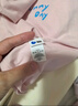 迷你巴拉巴拉【糯米T】男女童長(cháng)袖T恤純棉寶寶親膚磨毛萌趣上衣2025秋新款 粉紅60002 100 曬單實(shí)拍圖