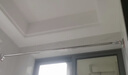 睦歌免打孔伸縮晾衣桿晾衣架窗簾桿衣柜掛衣桿衛生間不銹鋼隔斷浴簾桿 銀色2.13-3米【32不銹鋼管徑】 曬單實(shí)拍圖